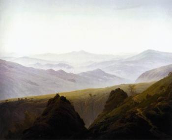 卡斯帕爾 大衛 弗裡德裡希 Morning In The Mountains 卡斯帕爾 大衛 弗裡德裡希 Morning In The Mountains